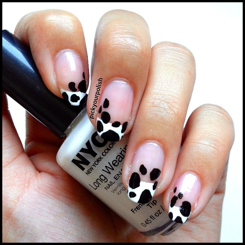 Chic and Playful Cow Print Nail Designs for Summer 2023| Morovan